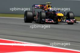 08.05.2010 Barcelona, Spain,  Mark Webber (AUS), Red Bull Racing  - Formula 1 World Championship, Rd 5, Spanish Grand Prix, Saturday Qualifying