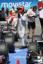 08.05.2010 Barcelona, Spain,  Michael Schumacher (GER), Mercedes GP Petronas - Formula 1 World Championship, Rd 5, Spanish Grand Prix, Saturday Qualifying