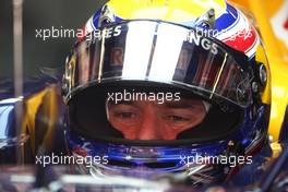 08.05.2010 Barcelona, Spain,  Mark Webber (AUS), Red Bull Racing - Formula 1 World Championship, Rd 5, Spanish Grand Prix, Saturday Practice