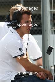 08.05.2010 Barcelona, Spain,  Christian Klien (AUT), test driver,  Hispania Racing F1 Team, HRT - Formula 1 World Championship, Rd 5, Spanish Grand Prix, Saturday Practice