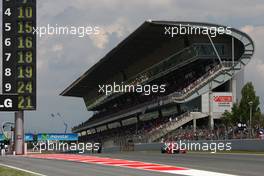 08.05.2010 Barcelona, Spain,  Lucas di Grassi (BRA), Virgin Racing  - Formula 1 World Championship, Rd 5, Spanish Grand Prix, Saturday Qualifying