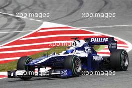 08.05.2010 Barcelona, Spain,  Rubens Barrichello (BRA), Williams F1 Team  - Formula 1 World Championship, Rd 5, Spanish Grand Prix, Saturday Practice