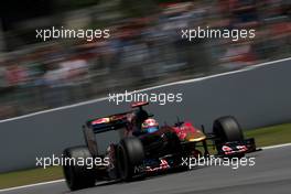 08.05.2010 Barcelona, Spain,  Jaime Alguersuari (ESP), Scuderia Toro Rosso  - Formula 1 World Championship, Rd 5, Spanish Grand Prix, Saturday Qualifying
