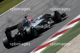 08.05.2010 Barcelona, Spain,  Michael Schumacher (GER), Mercedes GP  - Formula 1 World Championship, Rd 5, Spanish Grand Prix, Saturday Qualifying