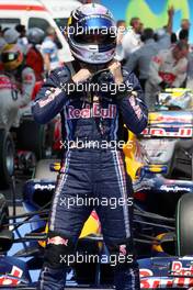 08.05.2010 Barcelona, Spain,  Sebastian Vettel (GER), Red Bull Racing - Formula 1 World Championship, Rd 5, Spanish Grand Prix, Saturday Qualifying