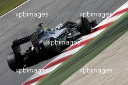 08.05.2010 Barcelona, Spain,  Nico Rosberg (GER), Mercedes GP  - Formula 1 World Championship, Rd 5, Spanish Grand Prix, Saturday Qualifying
