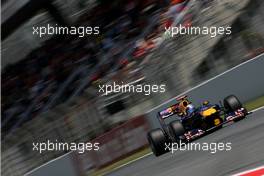 08.05.2010 Barcelona, Spain,  Sebastian Vettel (GER), Red Bull Racing  - Formula 1 World Championship, Rd 5, Spanish Grand Prix, Saturday Qualifying