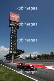 08.05.2010 Barcelona, Spain,  Sebastian Vettel (GER), Red Bull Racing, RB6 - Formula 1 World Championship, Rd 5, Spanish Grand Prix, Saturday Qualifying