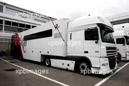 06.05.2010 Barcelona, Spain,  Virgin Truck - Formula 1 World Championship, Rd 5, Spanish Grand Prix, Thursday