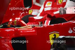 06.05.2010 Barcelona, Spain,  Ferrari have now moved their wing mirrors - Formula 1 World Championship, Rd 5, Spanish Grand Prix, Thursday