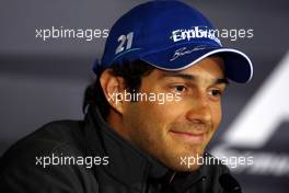 06.05.2010 Barcelona, Spain,  Bruno Senna (BRA), Hispania Racing F1 Team, HRT - Formula 1 World Championship, Rd 5, Spanish Grand Prix, Thursday Press Conference
