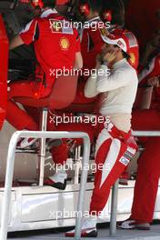 25.06.2010 Valencia, Spain,  Felipe Massa (BRA), Scuderia Ferrari  - Formula 1 World Championship, Rd 9, European Grand Prix, Friday Practice