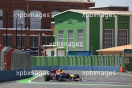 25.06.2010 Valencia, Spain,  Mark Webber (AUS), Red Bull Racing  - Formula 1 World Championship, Rd 9, European Grand Prix, Friday Practice