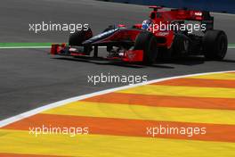 25.06.2010 Valencia, Spain,  Timo Glock (GER), Virgin Racing VR-01 - Formula 1 World Championship, Rd 9, European Grand Prix, Friday Practice