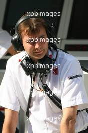 25.06.2010 Valencia, Spain,  James Key (GBR),  BMW Sauber F1 Team , Technical Director - Formula 1 World Championship, Rd 9, European Grand Prix, Friday Practice
