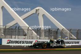 25.06.2010 Valencia, Spain,  Heikki Kovalainen (FIN), Lotus F1 Team - Formula 1 World Championship, Rd 9, European Grand Prix, Friday Practice