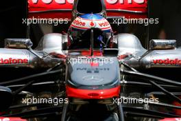 25.06.2010 Valencia, Spain,  Jenson Button (GBR), McLaren Mercedes  - Formula 1 World Championship, Rd 9, European Grand Prix, Friday Practice