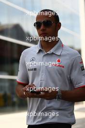 25.06.2010 Valencia, Spain,  Lewis Hamilton (GBR), McLaren Mercedes - Formula 1 World Championship, Rd 9, European Grand Prix, Friday