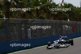 25.06.2010 Valencia, Spain,  Rubens Barrichello (BRA), Williams F1 Team - Formula 1 World Championship, Rd 9, European Grand Prix, Friday Practice