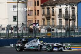 25.06.2010 Valencia, Spain,  Nico Rosberg (GER), Mercedes GP Petronas - Formula 1 World Championship, Rd 9, European Grand Prix, Friday Practice