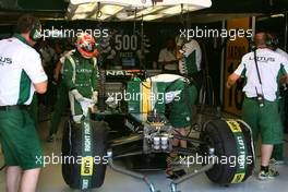 25.06.2010 Valencia, Spain,  Jarno Trulli (ITA), Lotus F1 Team  - Formula 1 World Championship, Rd 9, European Grand Prix, Friday Practice