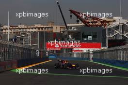 25.06.2010 Valencia, Spain,  Sebastian Vettel (GER), Red Bull Racing - Formula 1 World Championship, Rd 9, European Grand Prix, Friday Practice