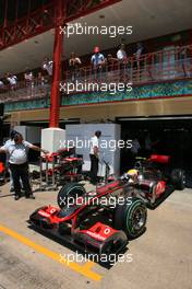 25.06.2010 Valencia, Spain,  Lewis Hamilton (GBR), McLaren Mercedes  - Formula 1 World Championship, Rd 9, European Grand Prix, Friday Practice