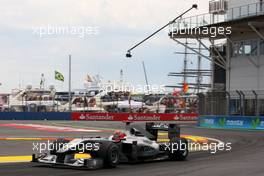 27.06.2010 Valencia, Spain,  Michael Schumacher (GER), Mercedes GP Petronas - Formula 1 World Championship, Rd 9, European Grand Prix, Sunday Race