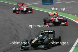 27.06.2010 Valencia, Spain,  Heikki Kovalainen (FIN), Lotus F1 Team  - Formula 1 World Championship, Rd 9, European Grand Prix, Sunday Race