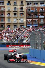 27.06.2010 Valencia, Spain,  Jenson Button (GBR), McLaren Mercedes - Formula 1 World Championship, Rd 9, European Grand Prix, Sunday Race