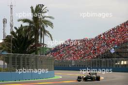 27.06.2010 Valencia, Spain,  Jarno Trulli (ITA), Lotus F1 Team  - Formula 1 World Championship, Rd 9, European Grand Prix, Sunday Race