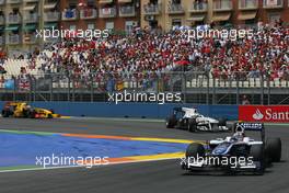27.06.2010 Valencia, Spain,  Nico Hulkenberg (GER), Williams F1 Team  - Formula 1 World Championship, Rd 9, European Grand Prix, Sunday Race