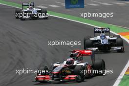 27.06.2010 Valencia, Spain,  Jenson Button (GBR), McLaren Mercedes  - Formula 1 World Championship, Rd 9, European Grand Prix, Sunday Race