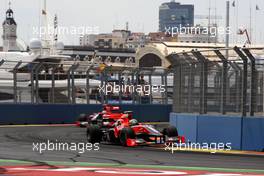 27.06.2010 Valencia, Spain,  Lucas di Grassi (BRA), Virgin Racing - Formula 1 World Championship, Rd 9, European Grand Prix, Sunday Race
