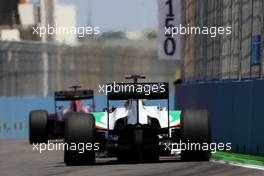 27.06.2010 Valencia, Spain,  Adrian Sutil (GER), Force India F1 Team  - Formula 1 World Championship, Rd 9, European Grand Prix, Sunday Race