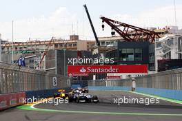 27.06.2010 Valencia, Spain,  Rubens Barrichello (BRA), Williams F1 Team - Formula 1 World Championship, Rd 9, European Grand Prix, Sunday Race