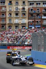27.06.2010 Valencia, Spain,  Rubens Barrichello (BRA), Williams F1 Team - Formula 1 World Championship, Rd 9, European Grand Prix, Sunday Race