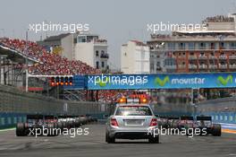 27.06.2010 Valencia, Spain,  The Start of the race - Formula 1 World Championship, Rd 9, European Grand Prix, Sunday Race