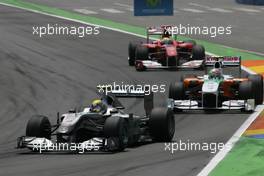 27.06.2010 Valencia, Spain,  Nico Rosberg (GER), Mercedes GP  - Formula 1 World Championship, Rd 9, European Grand Prix, Sunday Race