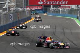 27.06.2010 Valencia, Spain,  Mark Webber (AUS), Red Bull Racing, RB6 - Formula 1 World Championship, Rd 9, European Grand Prix, Sunday Race
