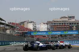 27.06.2010 Valencia, Spain,  Rubens Barrichello (BRA), Williams F1 Team, FW32 - Formula 1 World Championship, Rd 9, European Grand Prix, Sunday Race