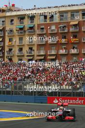 27.06.2010 Valencia, Spain,  Lewis Hamilton (GBR), McLaren Mercedes  - Formula 1 World Championship, Rd 9, European Grand Prix, Sunday Race