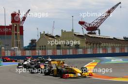 27.06.2010 Valencia, Spain,  Vitaly Petrov (RUS), Renault F1 Team - Formula 1 World Championship, Rd 9, European Grand Prix, Sunday Race