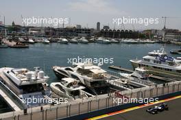 26.06.2010 Valencia, Spain,  Rubens Barrichello (BRA), Williams F1 Team  - Formula 1 World Championship, Rd 9, European Grand Prix, Saturday Qualifying