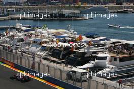 26.06.2010 Valencia, Spain,  Sebastien Buemi (SUI), Scuderia Toro Rosso  - Formula 1 World Championship, Rd 9, European Grand Prix, Saturday Qualifying