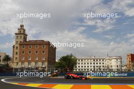 26.06.2010 Valencia, Spain,  Timo Glock (GER), Virgin Racing  - Formula 1 World Championship, Rd 9, European Grand Prix, Saturday Practice