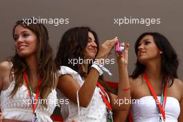 26.06.2010 Valencia, Spain,  Girls - Formula 1 World Championship, Rd 9, European Grand Prix, Saturday Practice