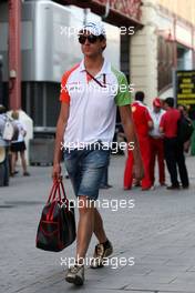 26.06.2010 Valencia, Spain,  Adrian Sutil (GER), Force India F1 Team - Formula 1 World Championship, Rd 9, European Grand Prix, Saturday