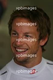 26.06.2010 Valencia, Spain,  Jenson Button (GBR), McLaren Mercedes - Formula 1 World Championship, Rd 9, European Grand Prix, Saturday Practice