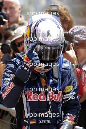 26.06.2010 Valencia, Spain,  Sebastian Vettel (GER), Red Bull Racing in pole position - Formula 1 World Championship, Rd 9, European Grand Prix, Saturday Qualifying